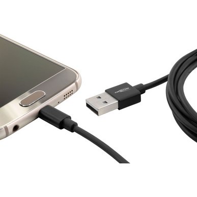 Câble de données & de charge, USB-A - Micro USB-B