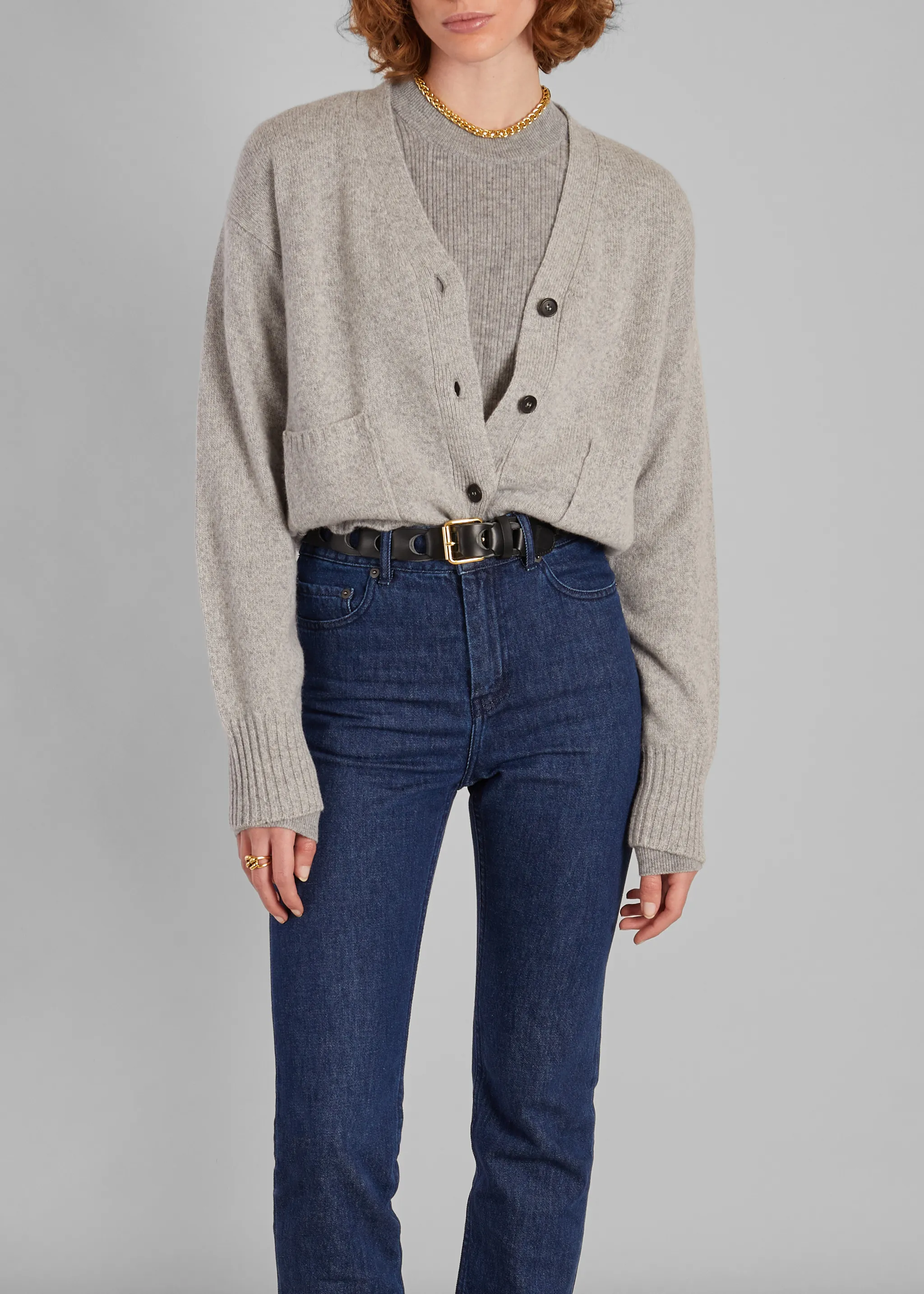 Ceinture tressée en cuir recyclé L'Exception Paris