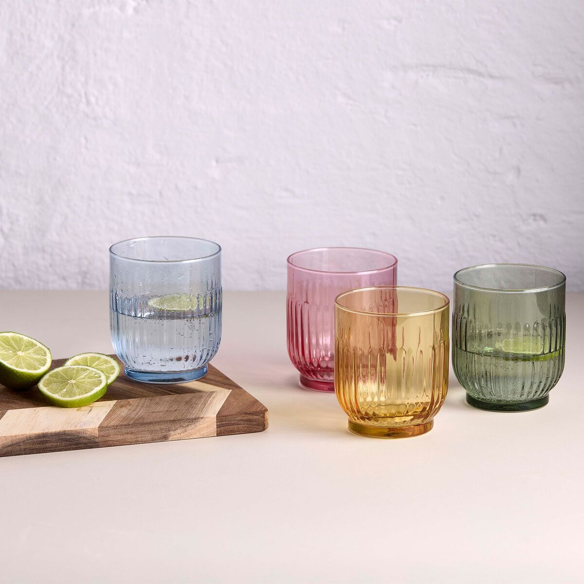 Drikkeglass mix, 4-pakning