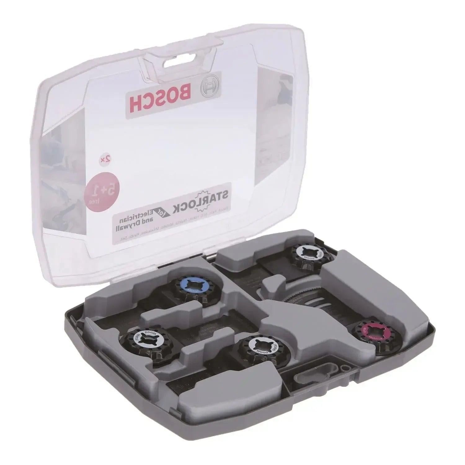 Bosch Professional Multitool Zaagbladenset voor elektricien en gipsplaat 6-delig - 2608664622