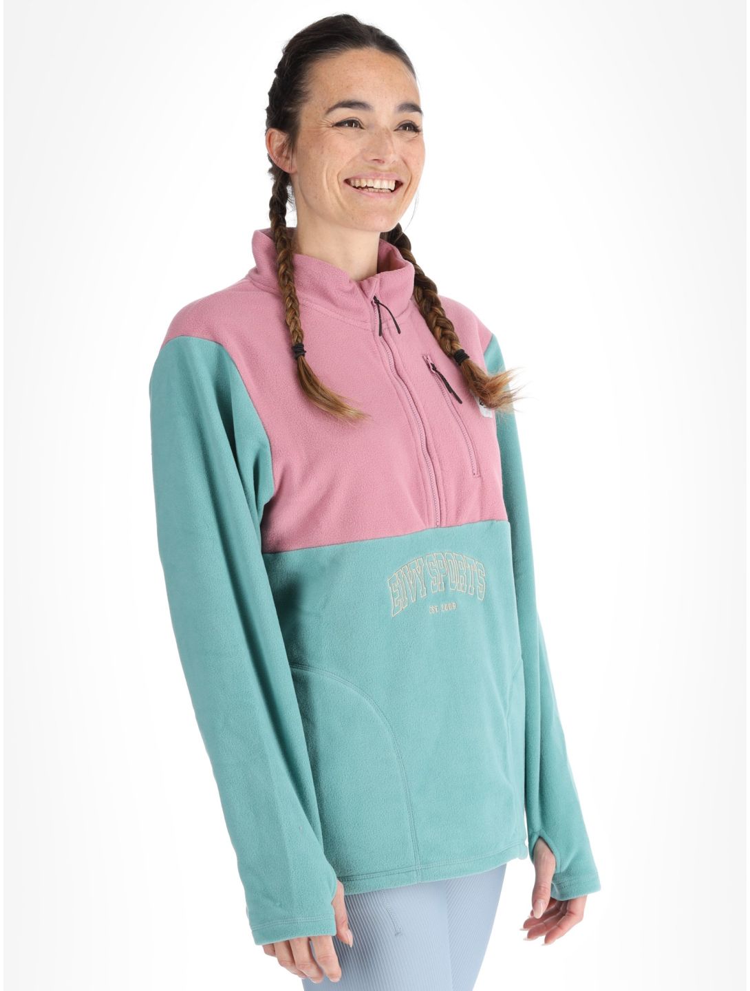 Techlight Halfzip Fleece trui dames