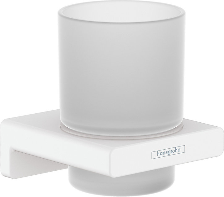 Porte-gobelet à brosse à dents blanc mat Addstoris Hansgrohe