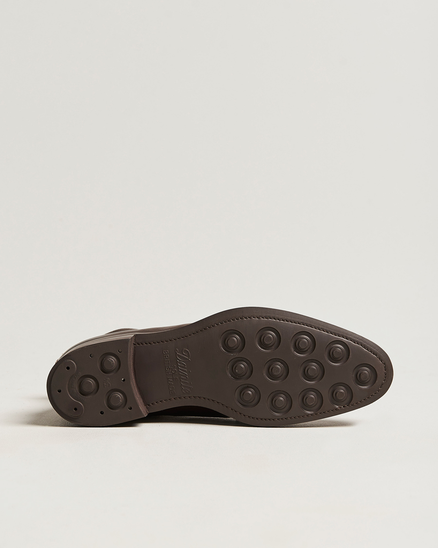 Edward Green Galway Grained Boot Dark Brown Utah Calf