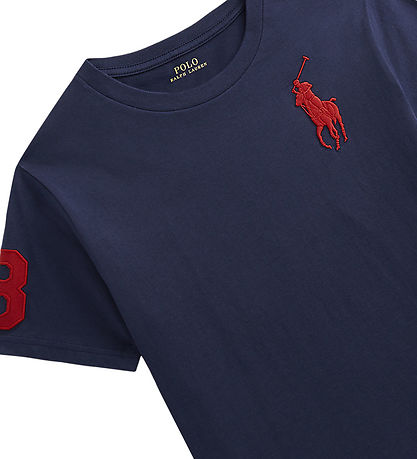 Polo Ralph Lauren T-shirt - Refined Navy m. R?d