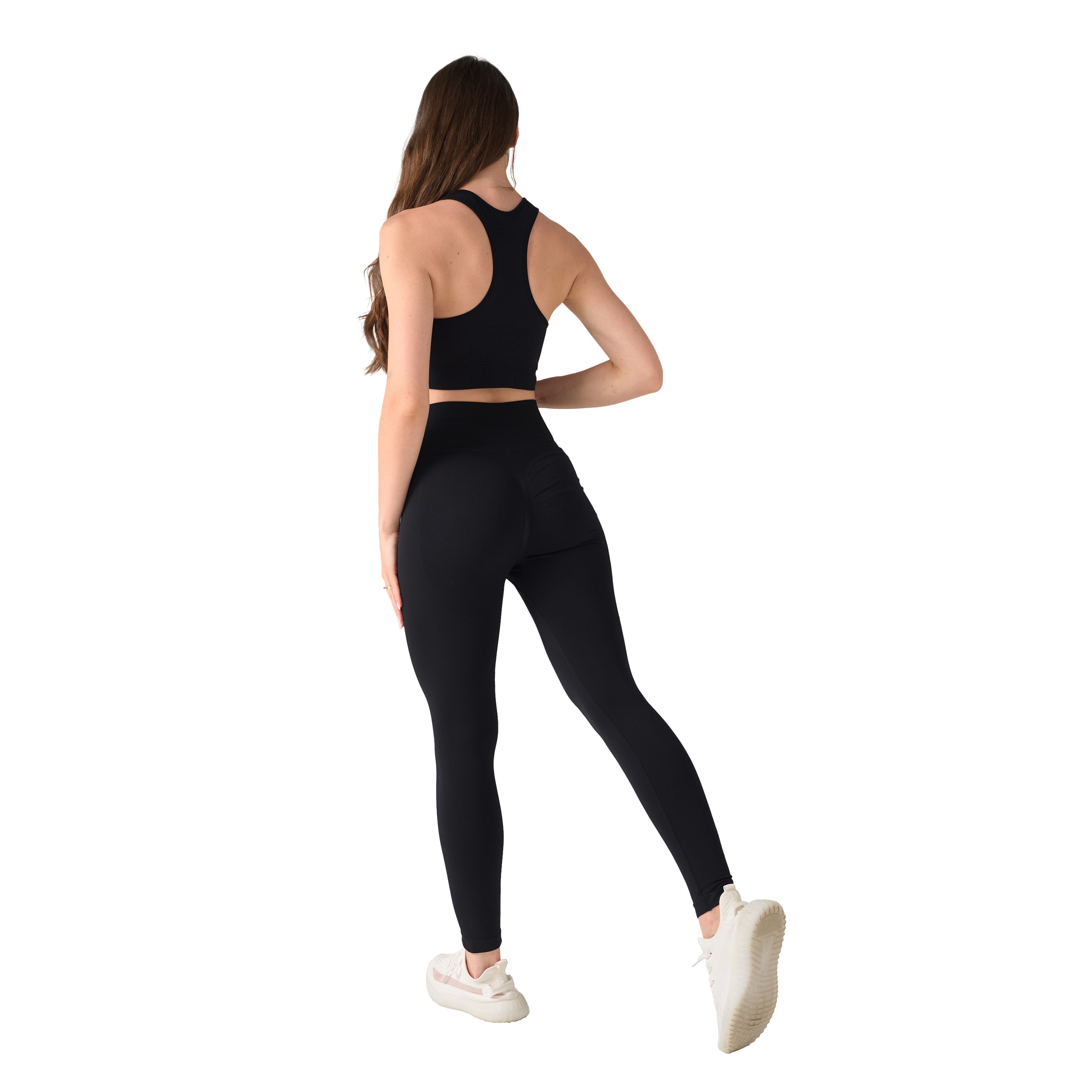 Sport Leggings Damen Grösse S schwarz