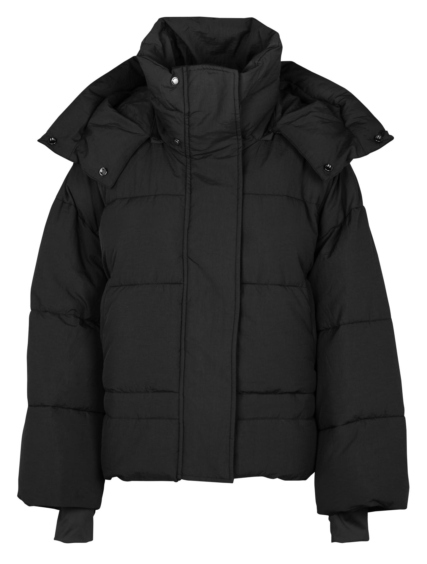MOUMOUME - Doudoune oversize col montant| Noir