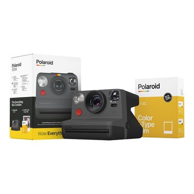 Polaroid Now - pack appareil photo instantané i-Type noir + 2 pack de film