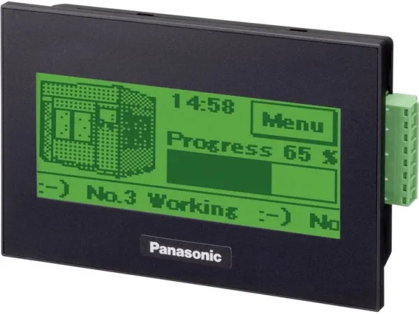 Panasonic GT02 Bediengerät AIG02GQ02D PLC-skærmudvidelse 5 V/DC