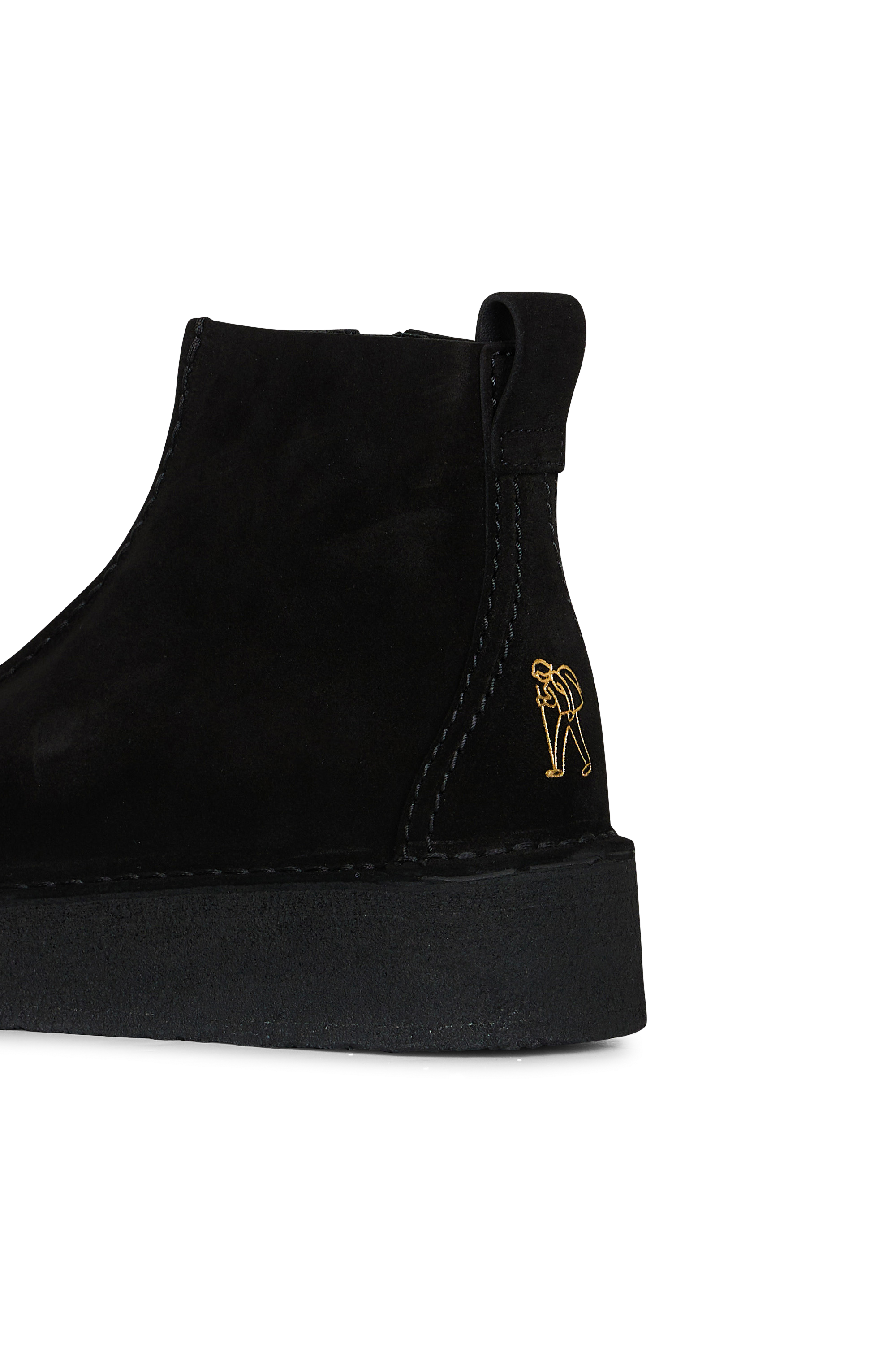 CLARKS ORIGINALS Bottines Trek Wedge Bt. Noir
