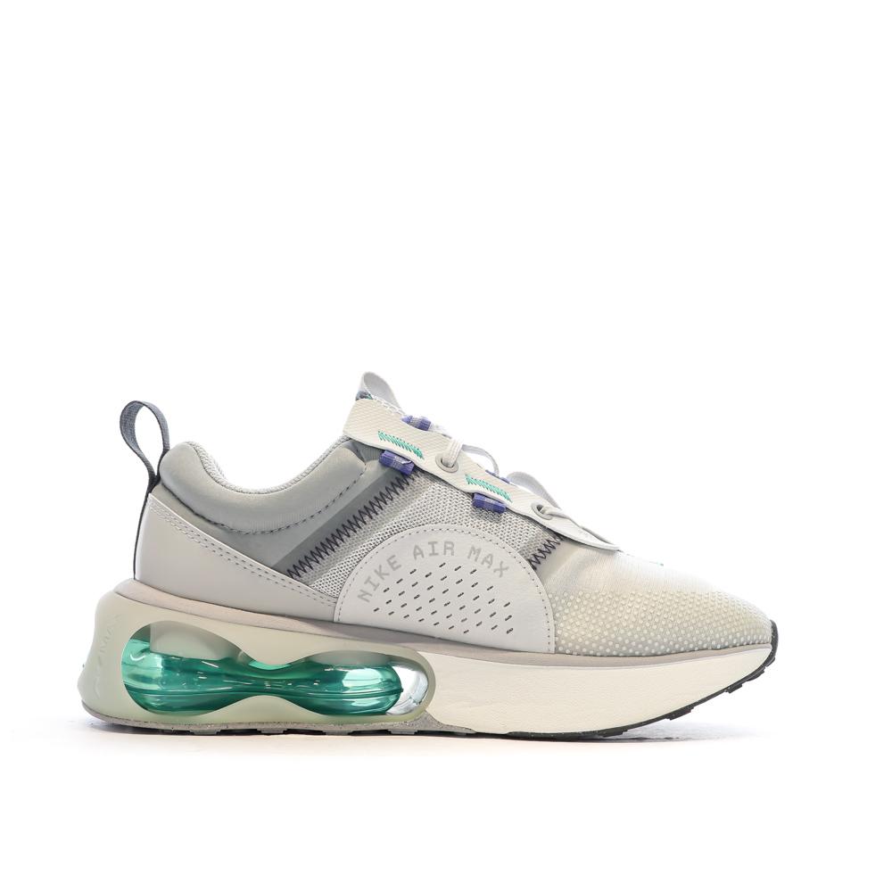 Nike Baskets Grises/Verte Garçon Nike Air Max 2021