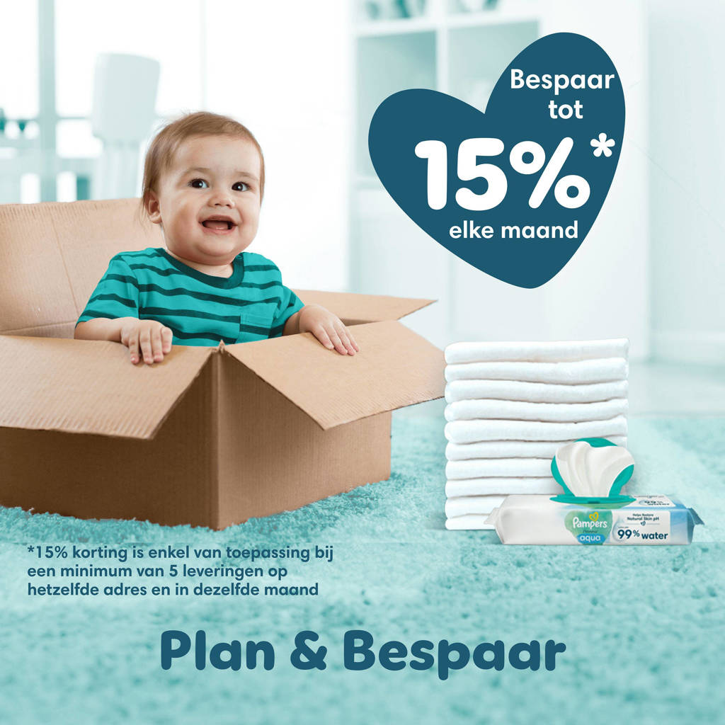 My go to diapersMaat 6 maandbox - 144 luiers - 13kg+