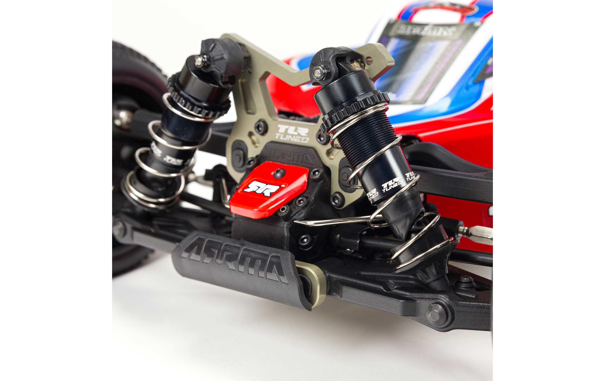 Buggy Typhon BLX 6S TLR Tuned 4WD ARTR, 1:8<br>Renntauglicher Basher Buggy mit Spektrum Brushless Antrieb