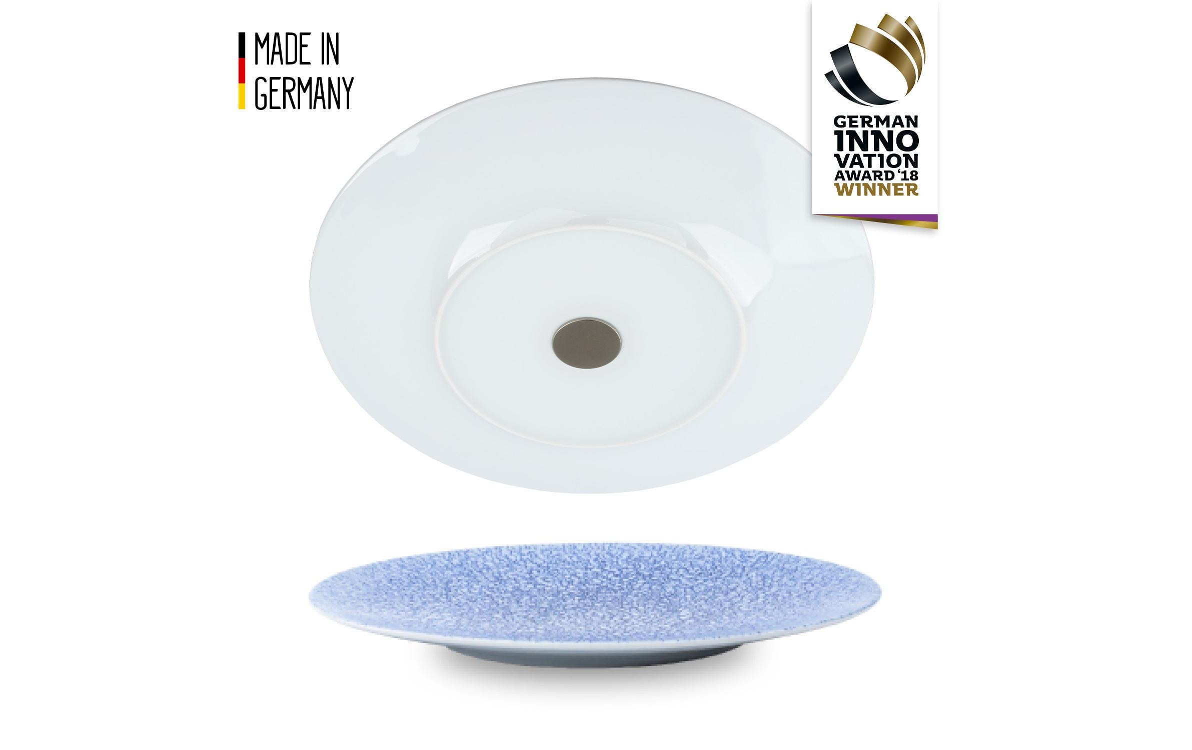 Magnet-Speiseteller BlauOutdoor Porzellanteller