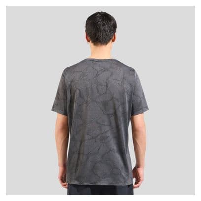 Maillot Manches Courtes Odlo Zeroweight Engineered Chill-Tec Gris