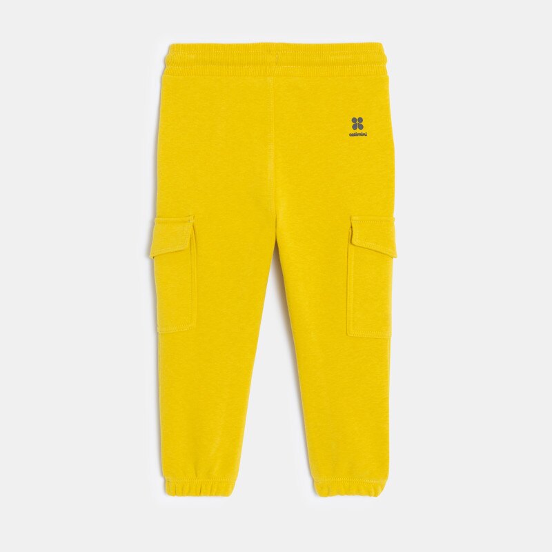 Jogging bébé garçon battle jaune en coton recyclé Catimini Jaune