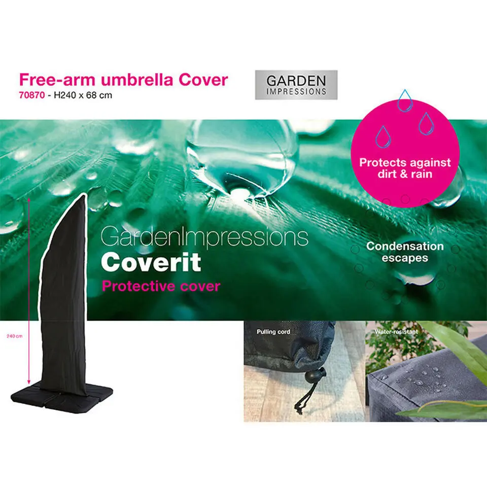 Garden Impressions Free-arm parasolhoes 240x68 cm
