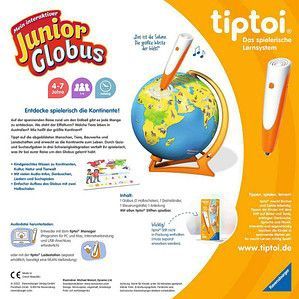 Ravensburger - tiptoi® 00115 - Interactieve Wereldbol - Kinderspeelgoed vanaf 4 jaar