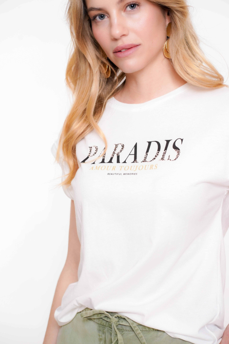 Geisha witte dames t-shirt