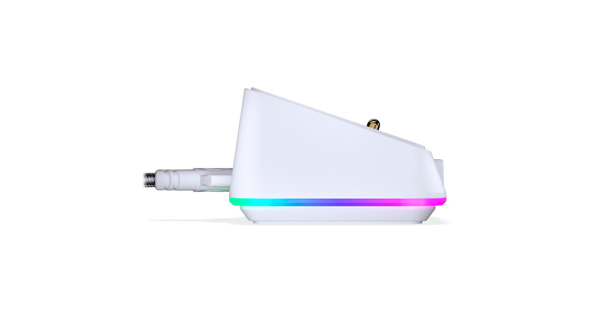 ENDORFYMouse Dock Onyx White  (Wit, RGB)