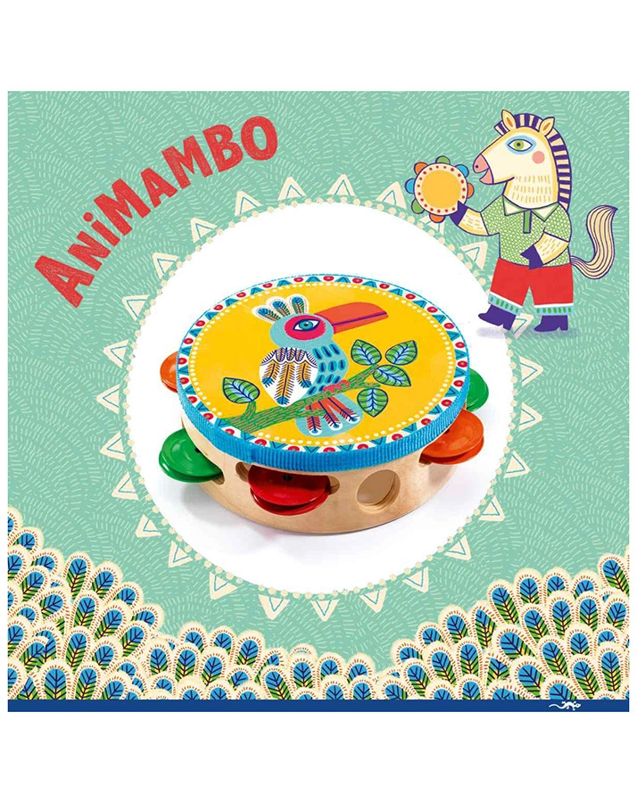Djeco - Musikinstrument  Tamburin