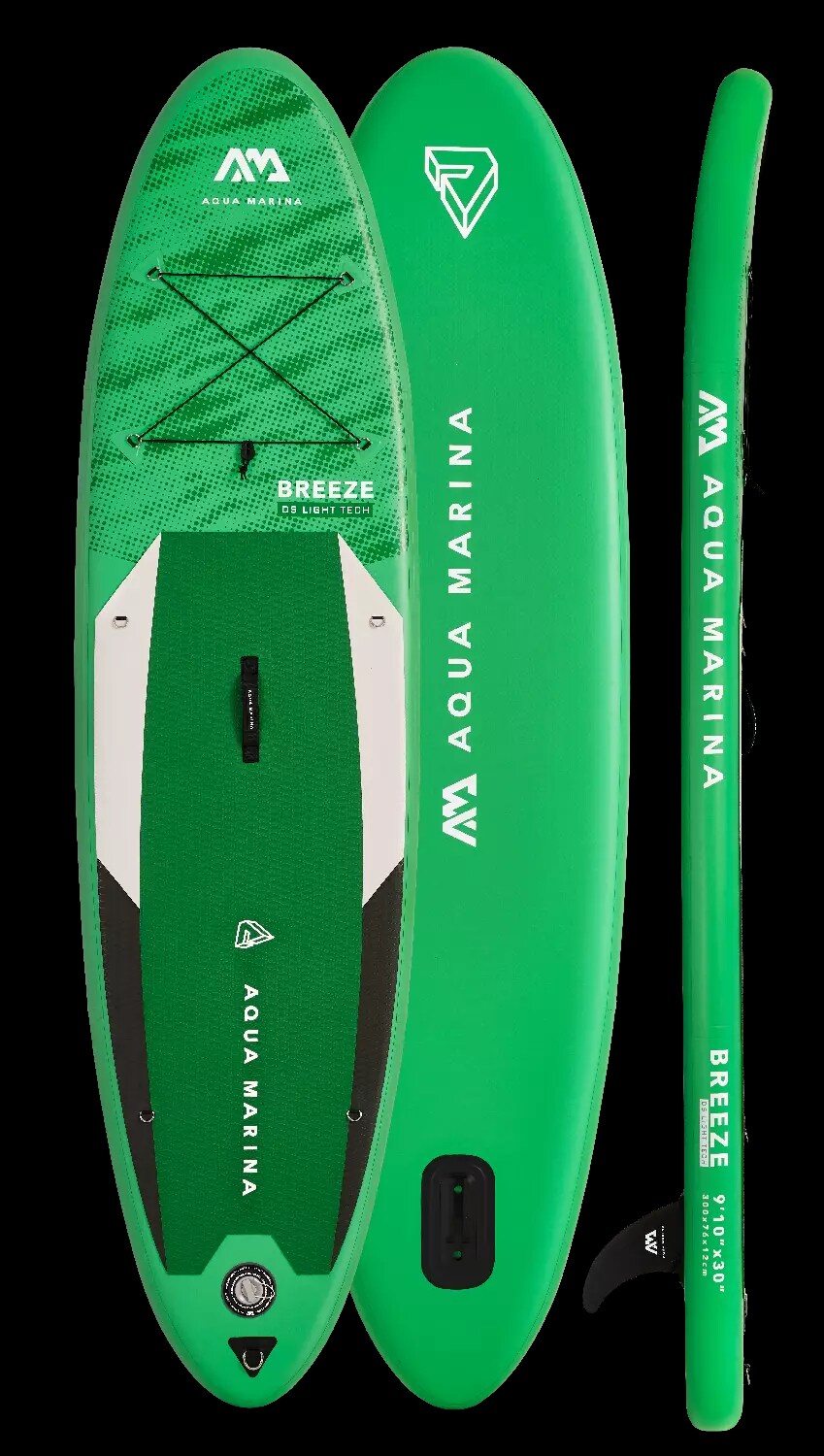 Aqua Marina All-Around SUP Board mit Reißverschlussrucksack Double Action-Pumpe LIQUID AIR Paddel Einschub-Mittelfinne Sicherheitsleine - versch. Ausführungen