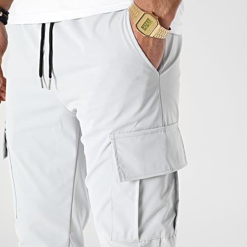Pantalon Cargo Gris