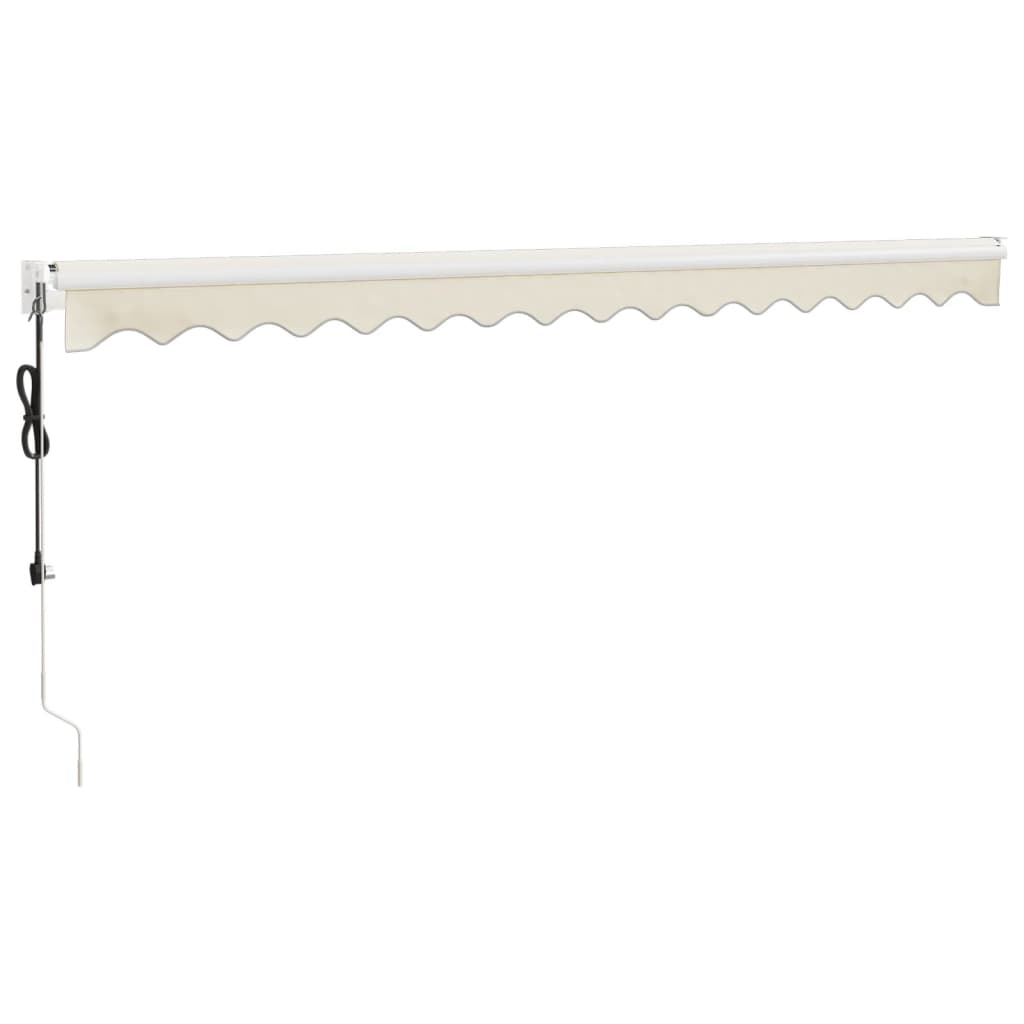 Auvent rétractable automatique crème 4x3 m