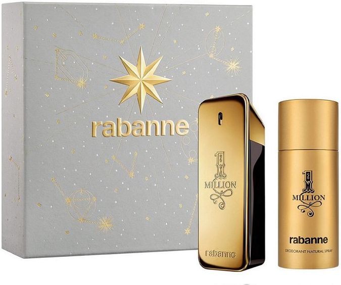 Rabanne 1 Million - Geurset - 100 ml Eau de Toilette - 150 ml Deodorant