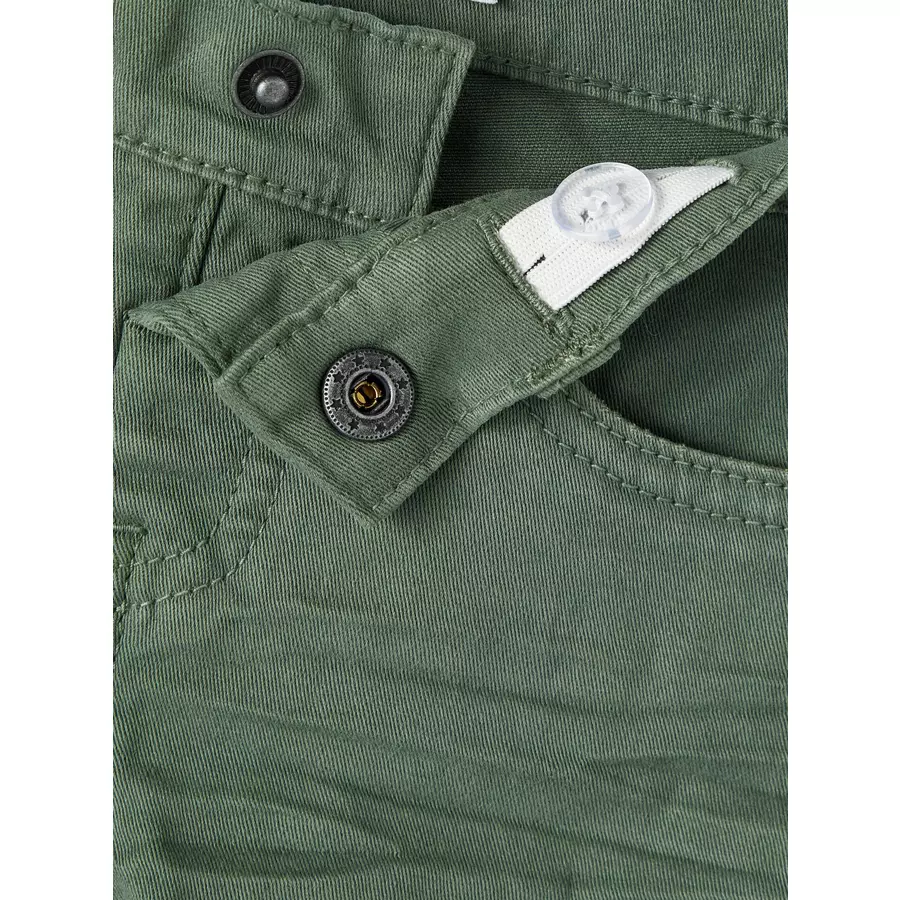name it Twill Shorts Nmmsofus Duck Green