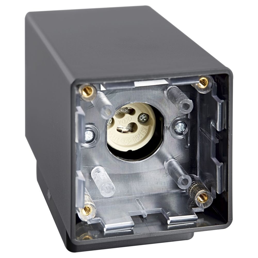 Wandlamp Galera in antraciet GU10 IP54 1-lichts