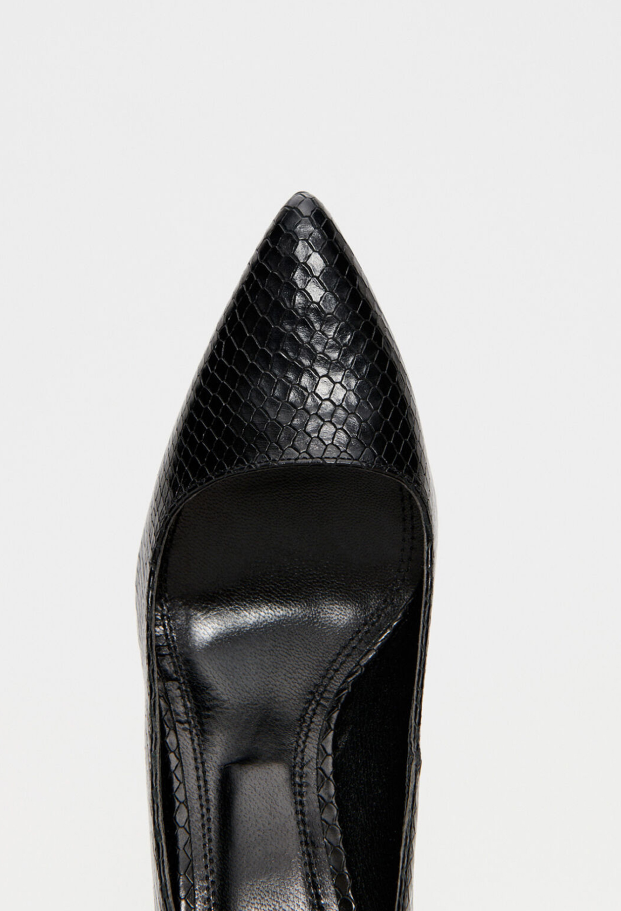 Escarpins fa&ccedil;on python