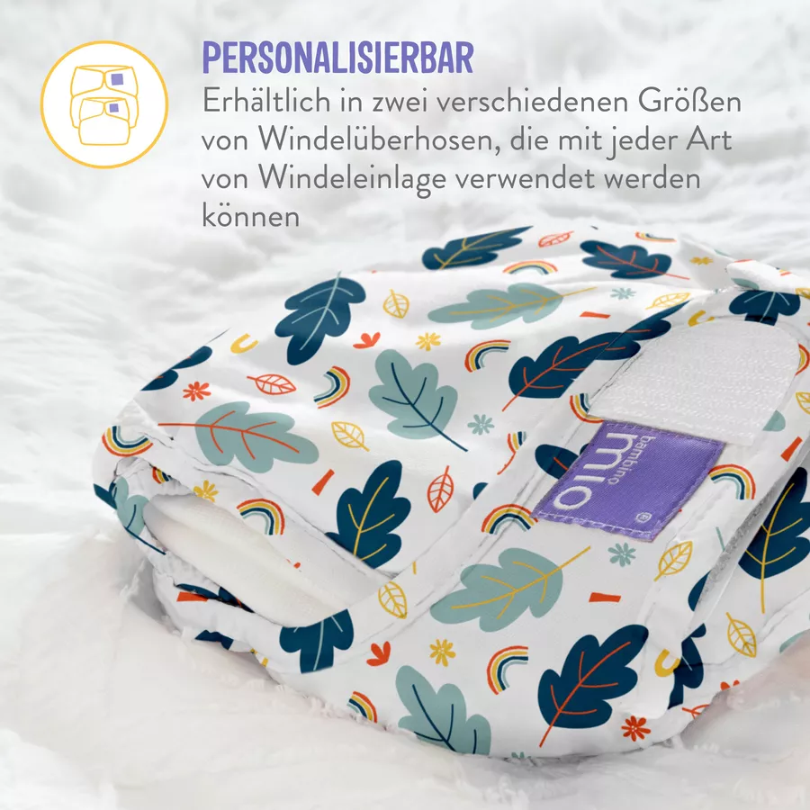 Bambino Mio Windelüberhose mioduo, Konfetti Katze, Größe 1 (<9Kg)