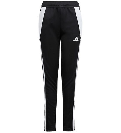 adidas Performance Tr?ningsbukser - Tiro24 TRPNT SY - Sort/Hvid