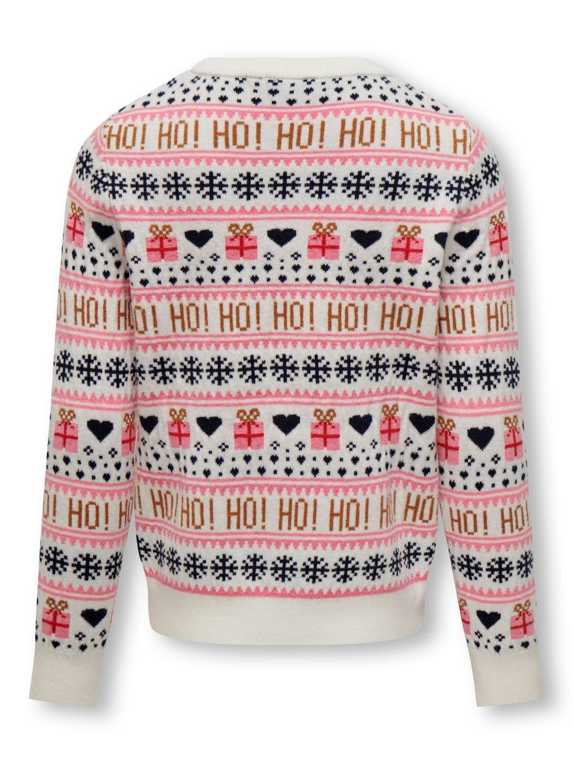 KOGXMAS Strickpullover Cloud Dancer