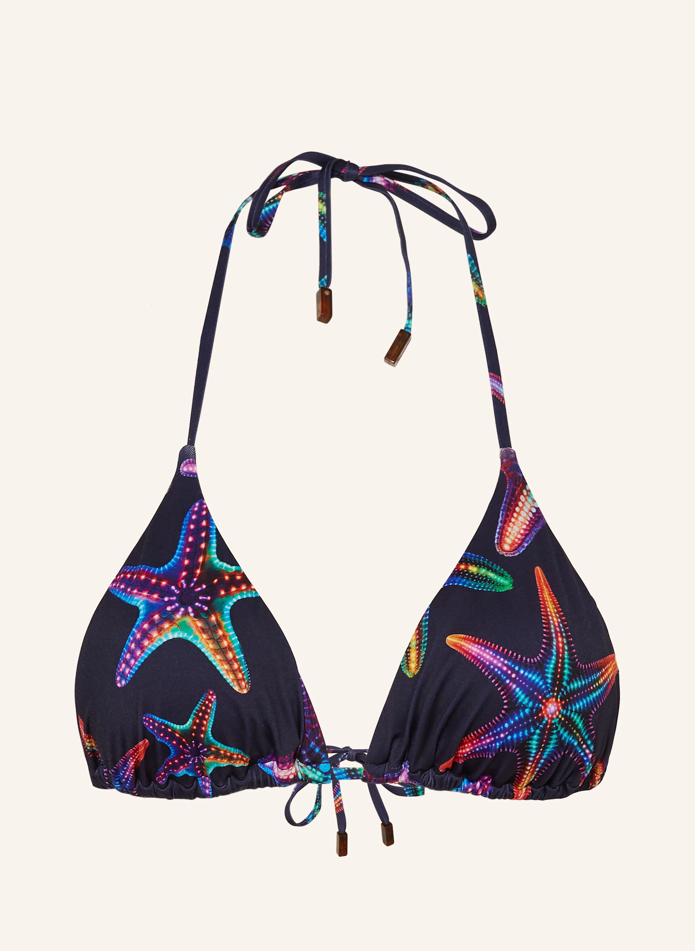 VILEBREQUIN Triangel-Bikini-Top FLEUR DISCO STARS