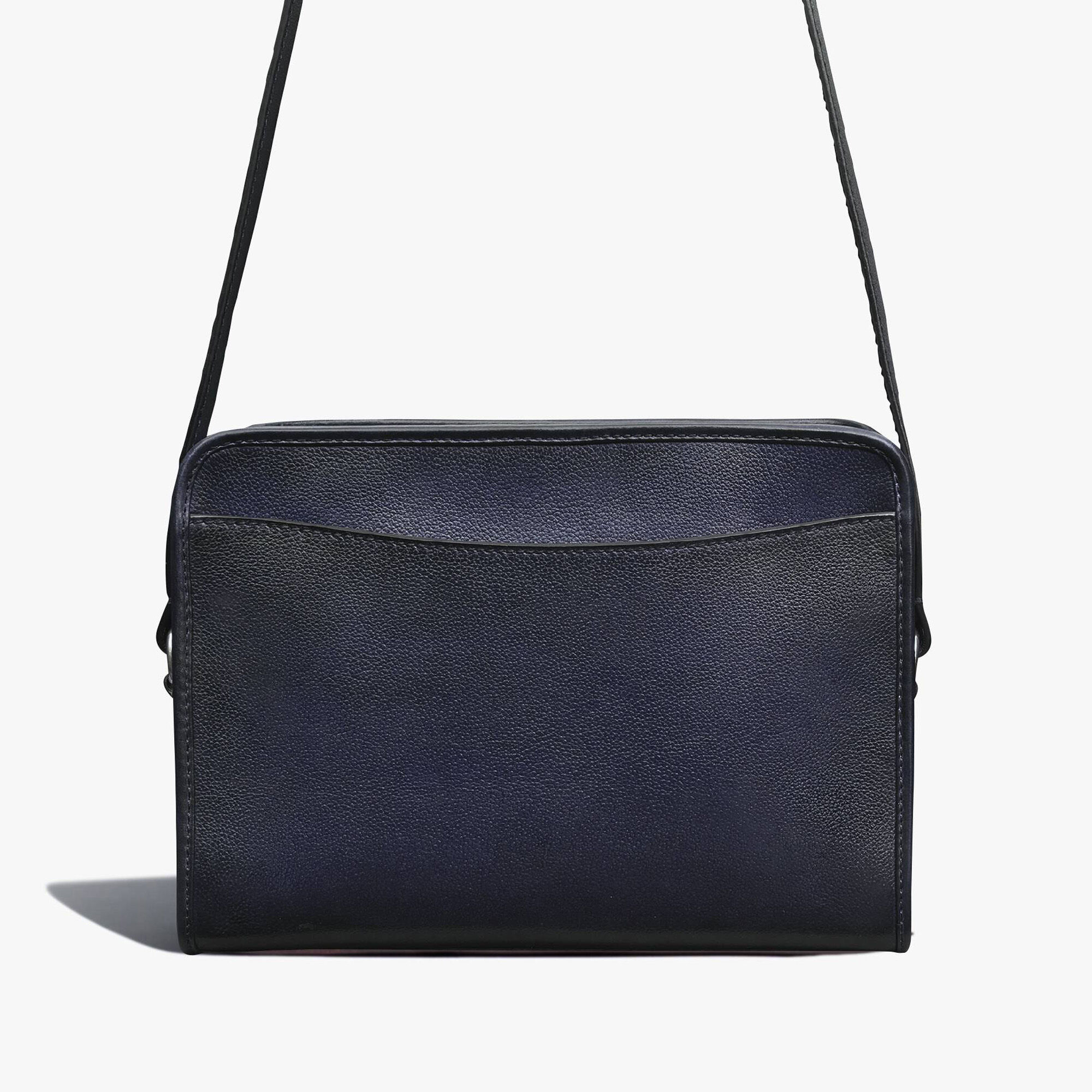 Sac Bandoulière Journalier En Cuir Scritto