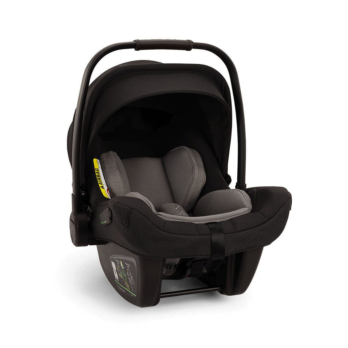 ABC Design GmbH ABC Design Kombi-Kinderwagen Salsa 5 Air Set inkl. Adapter für Babyschale + Nuna Babyschale Pipa Next i-Size Caviar Kollektion 2024 mit Nuna Base Next