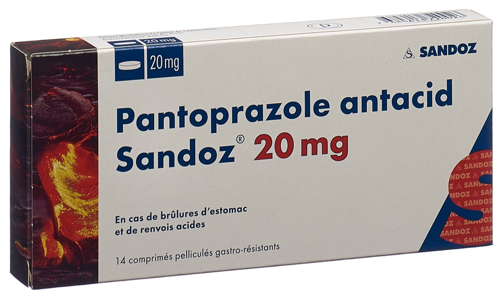 PANTOPRAZOLE Sandoz Filmtabl 20 mg Blist 14 Stk