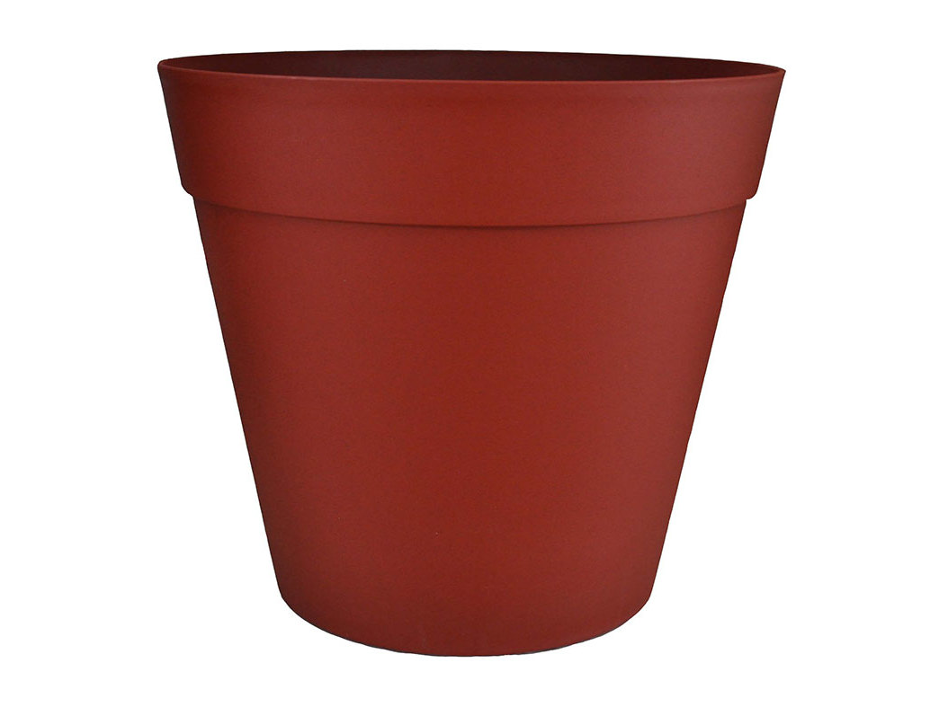 VASO PLÁSTICO GARDENSTAR MARSALA Ø25CM