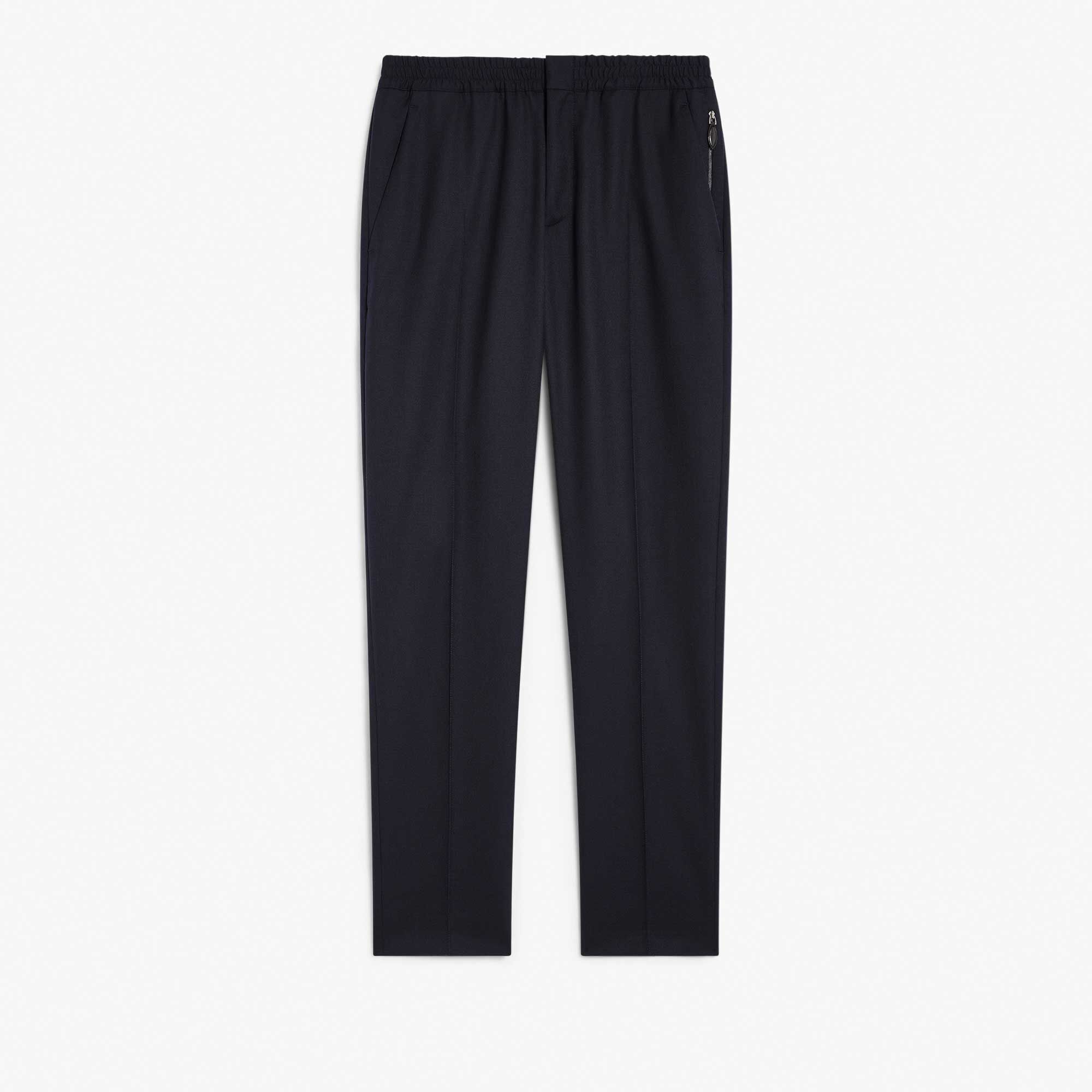Pantalon À Cordon En Laine