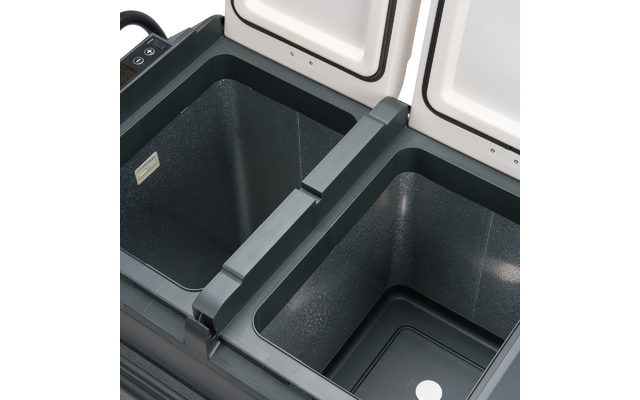 Eurom Big Fred Kompressor Kühlbox Dual Zone mit Rollen 12/24/230V 58 Liter