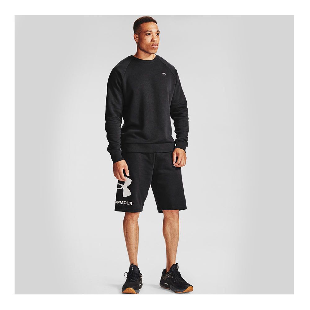 Under Armour RIVAL FLEECE - Sweat Homme noir