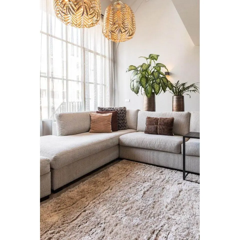 Interieur05 Hoogpolig vloerkleed Fender wit/creme - 340 x 240 cm