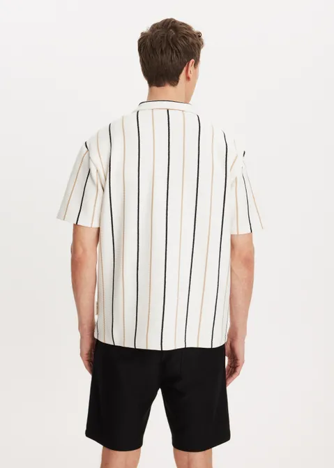 Overhemd met strepen off-white (WIT.O)