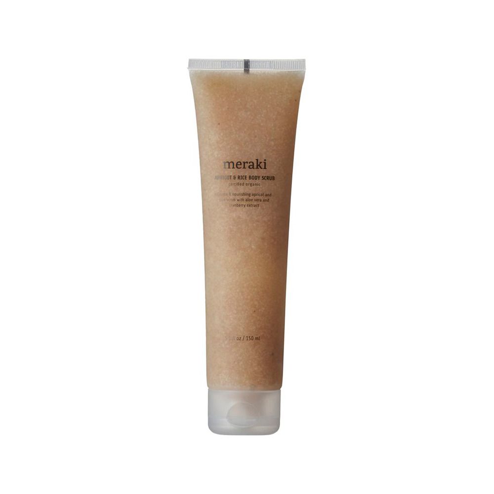 Meraki Apricot & Rice Body Scrub - 150 ml.