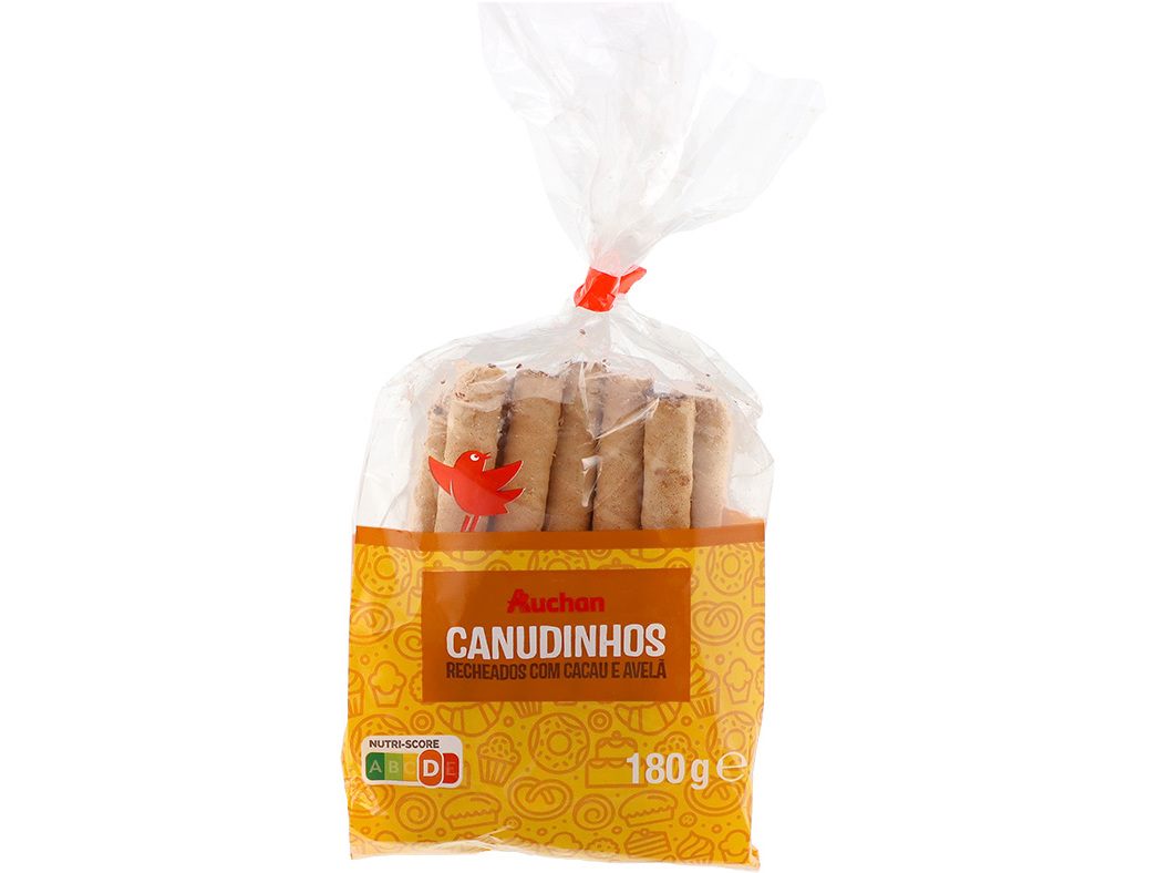 CANUDINHOS RECHEADOS AUCHAN 180G