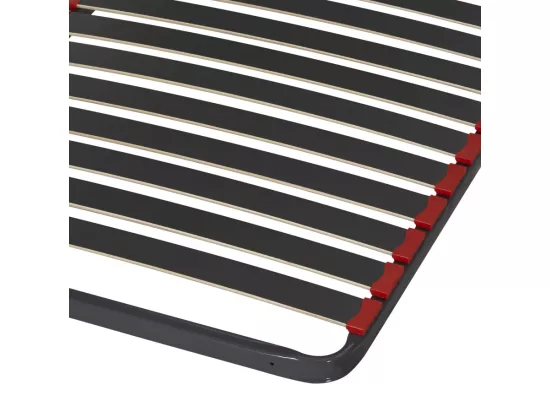 Sommier à lattes + pieds 2x70x190 C39 - 36 lattes bois - Fabrication française