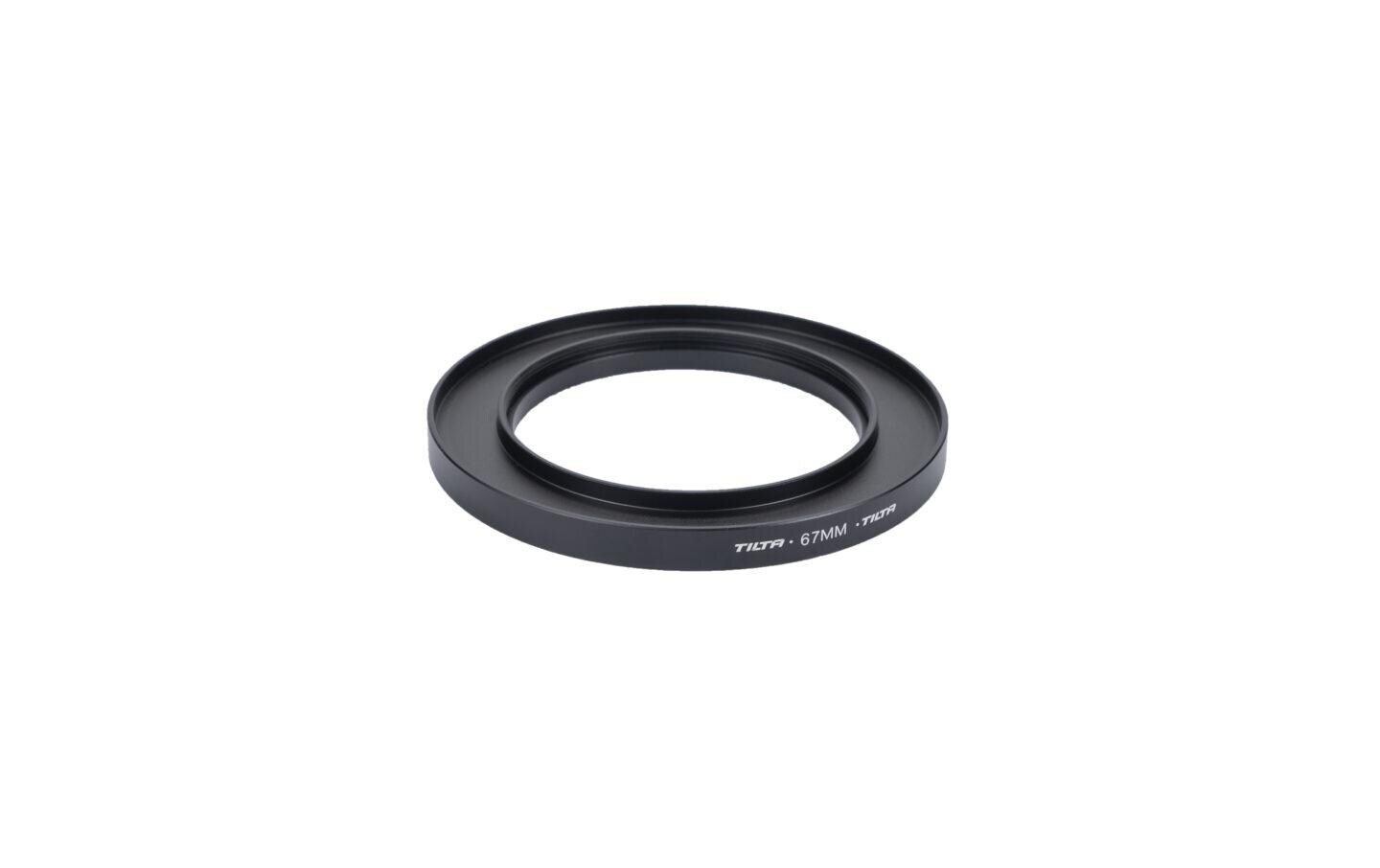 Adapter Ring 67 mmErmöglicht die Montage der Tilta Mirage Matte Box direkt an einem Fotoobjektiv