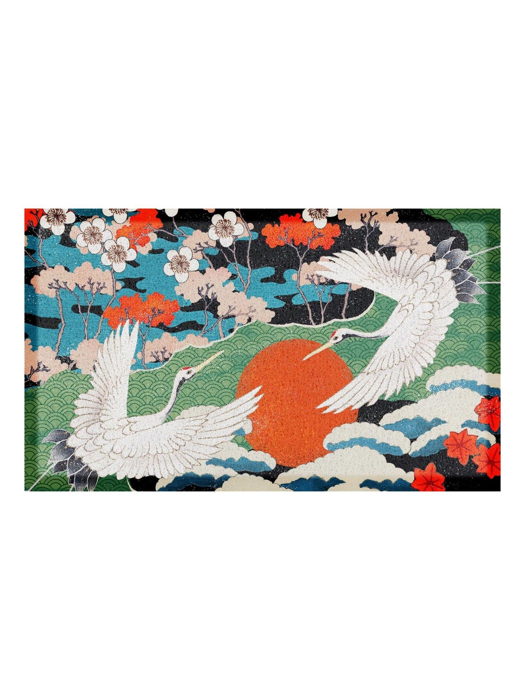 Artsy Mats Japanse Vogel Binnen- en Buitendeurmat