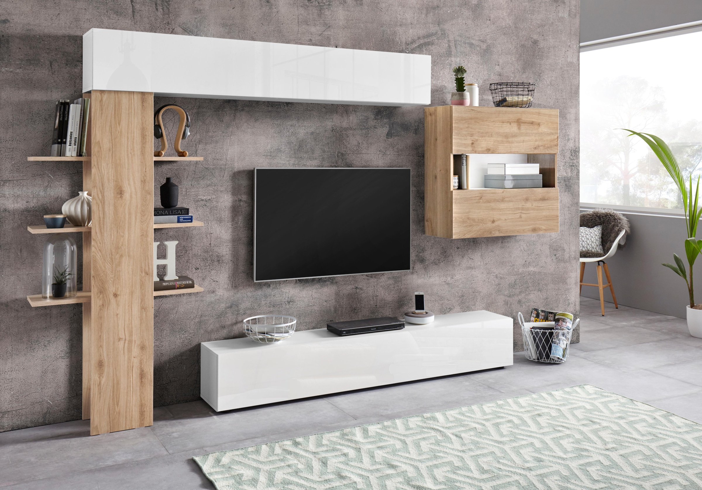 INOSIGN Wohnwand »Sorano« Set, 4 Stk. tlg.